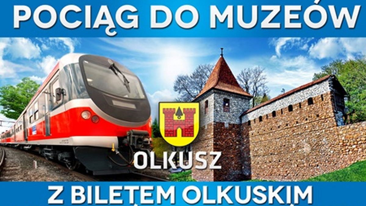 Wsiąść do pociągu i… zwiedzić olkuskie muzea. Tak najkrócej można opisać cel trwającej od 15 lipca wakacyjnej akcji "Pociąg do muzeów. Z Biletem olkuskim do muzeów za złotówkę" organizowanej przez Urząd Miasta i Gminy w Olkuszu oraz spółkę Przewozy Regionalne.