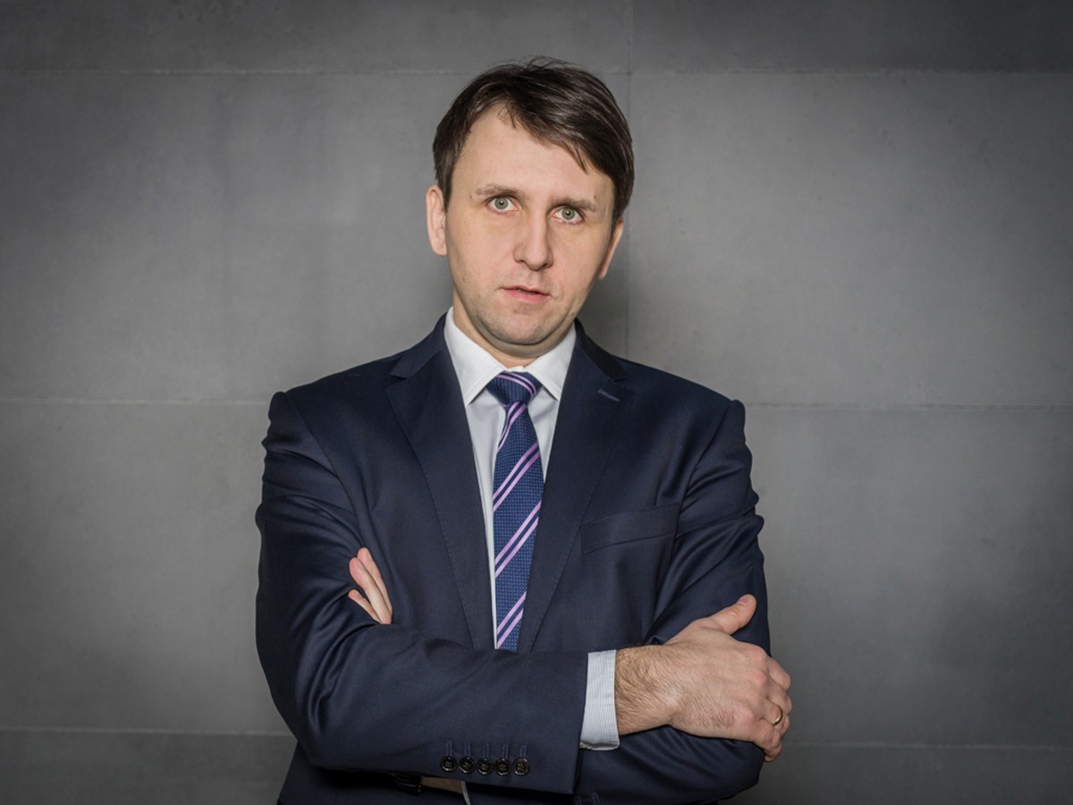 Michał Kaczmarzyk, naczelny dyrektor Przedsiębiorstwa Państwowego „Porty Lotnicze”.
