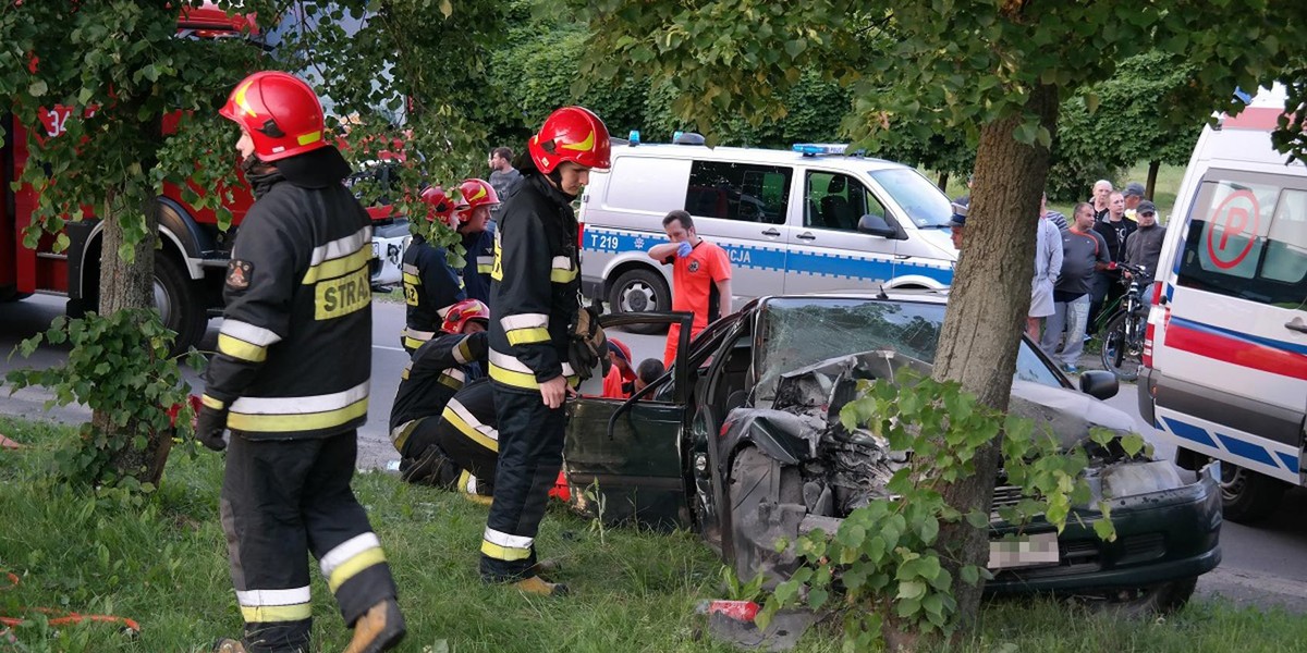 Wypadek pod Elblągiem