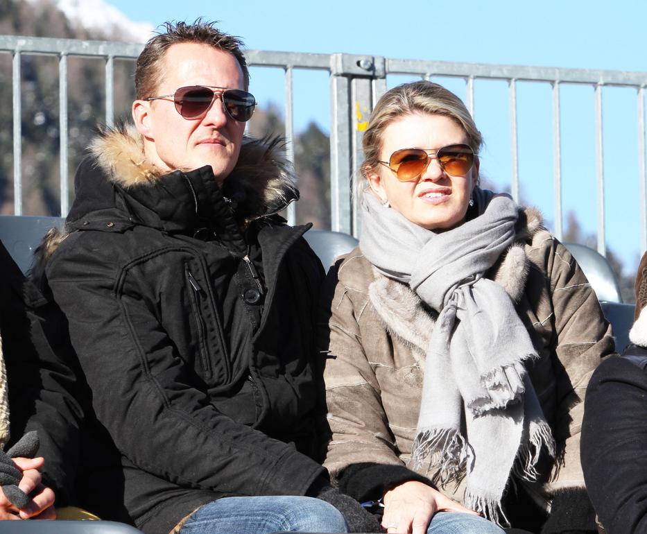 Michael Schumacher és felesége, Corinna / Fotó: Northfoto