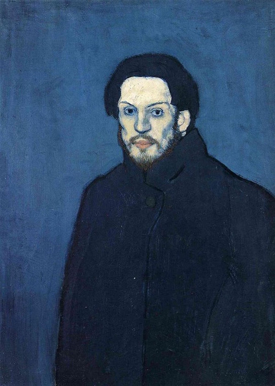 Pablo Picasso, "Autoportret" (1901)