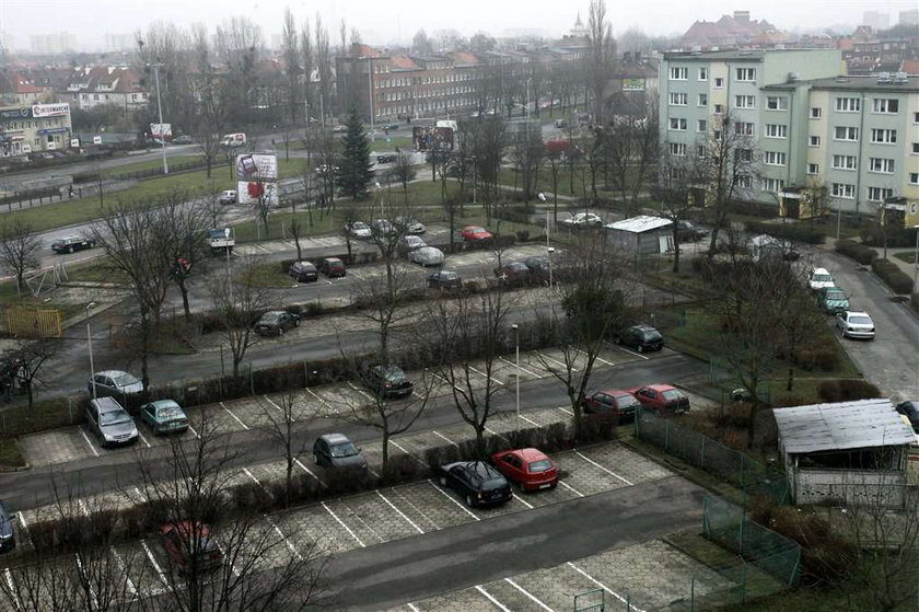 spółdzielnia, parking, Gdańsk