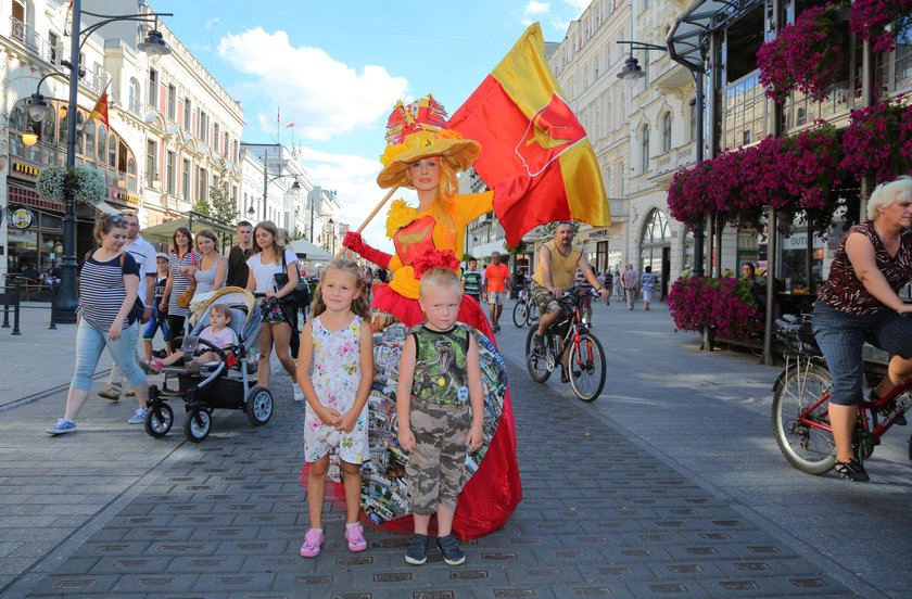 Łodzianie hucznie obchodzili 593. urodziny Łodzi