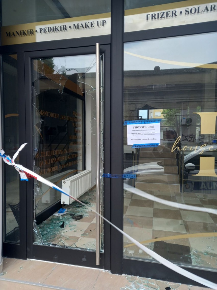 Ubistvo u kozmetičkom salonu u Novom Sadu
