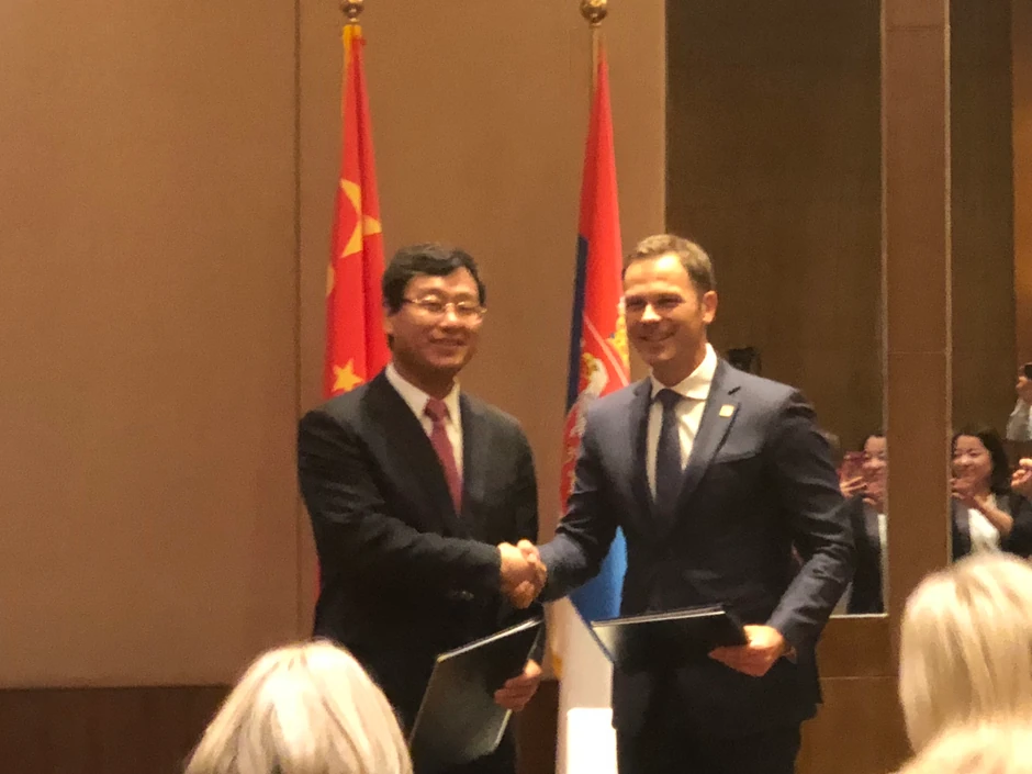 Siniša Mali u Pekingu