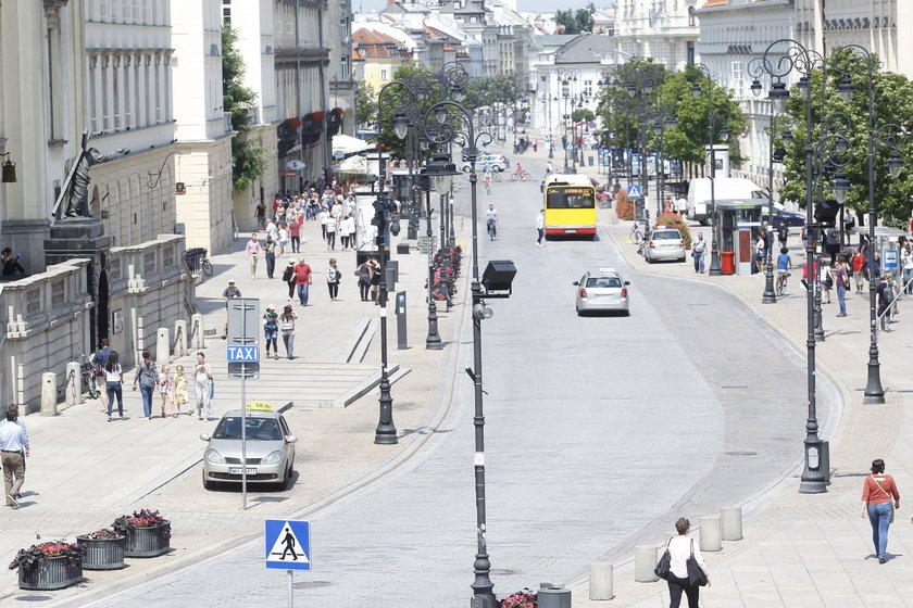 Znów rozkopią Krakowskie Przedmieście