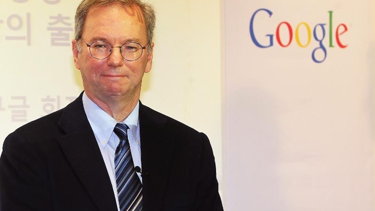 Eric Schmidt prezes Google 800x574