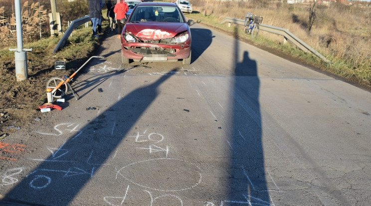 Figyelmetlen volt / Fotó: police.hu