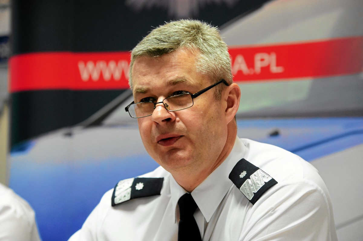 Komendant Główny Policji Marek Działoszyński