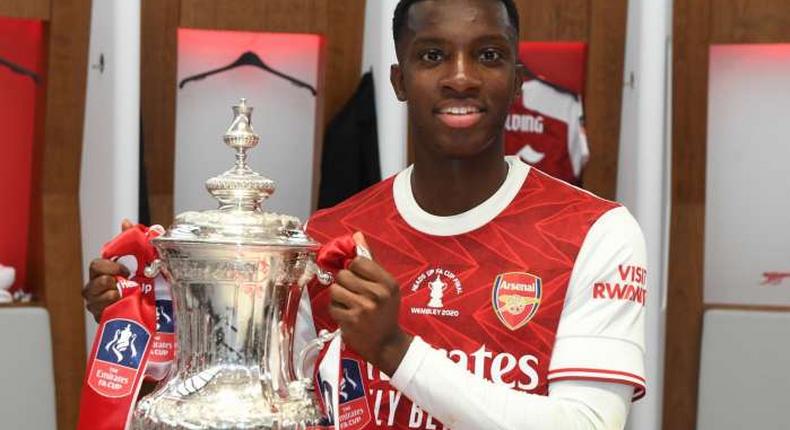 GFA explains congratulatory message to Arsenal's Eddie Nketiah