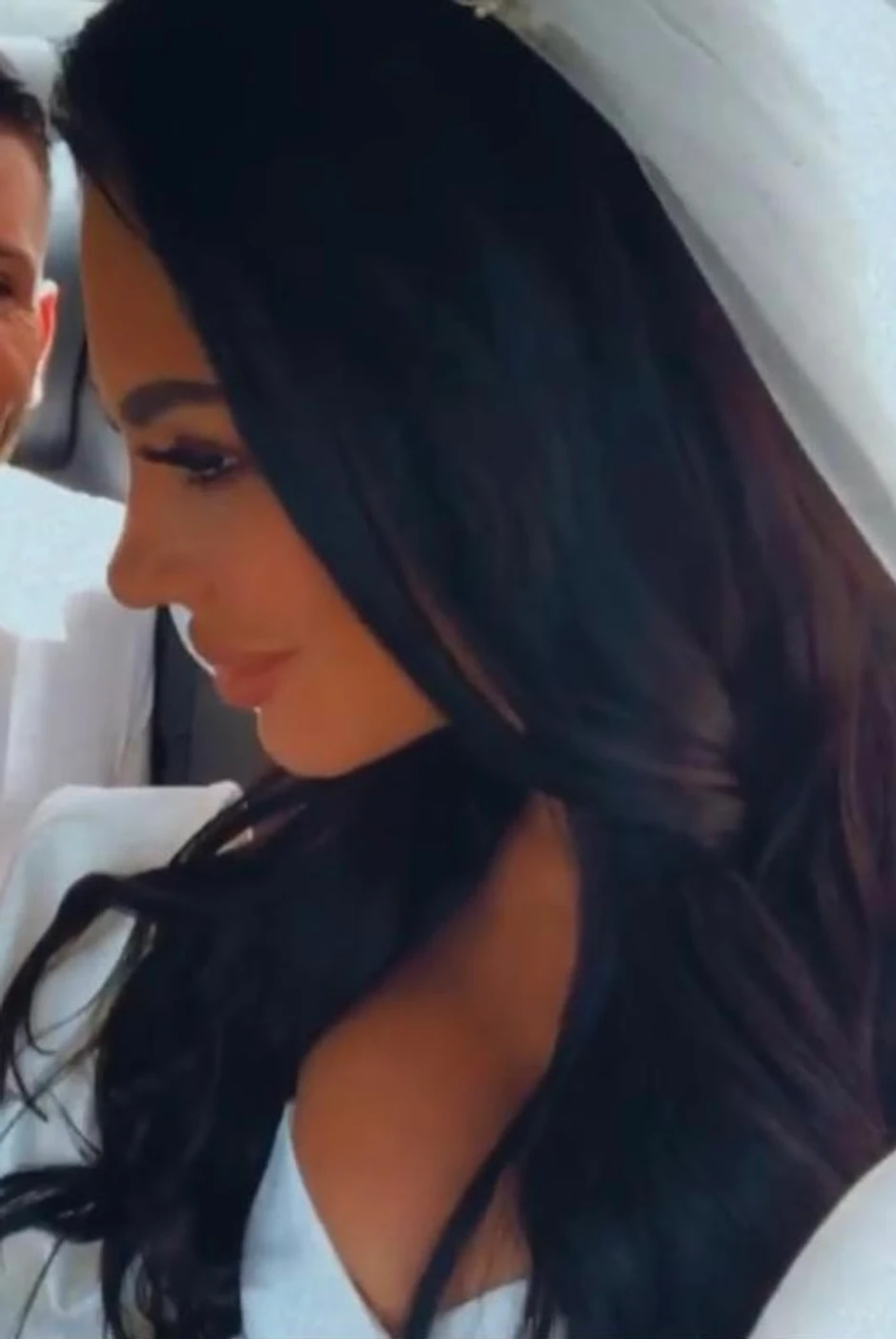 Helena Topalović na venčanju