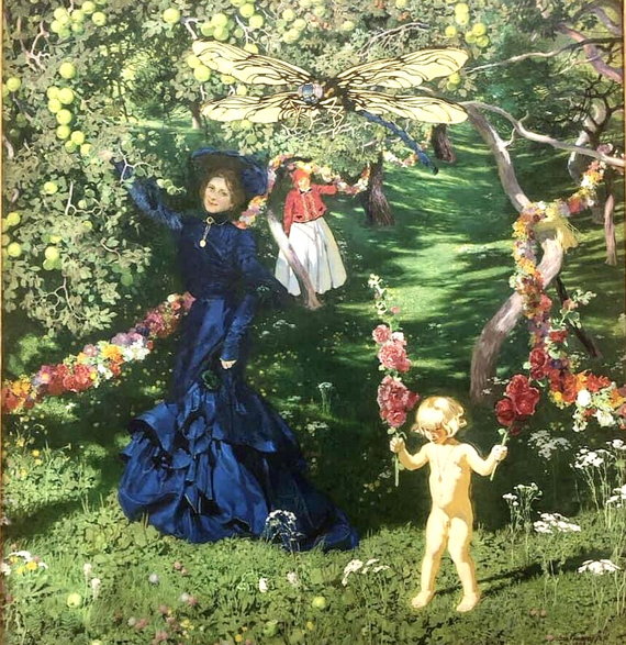 Józef Mehoffer "Dziwny ogród" z 1903 r.