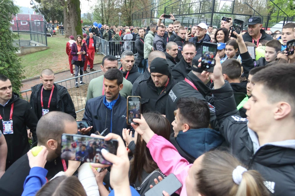 Novak Đoković na Srpska openu