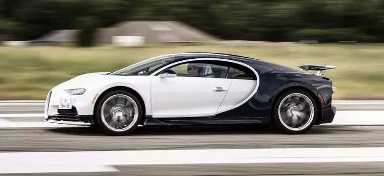 Bugatti Chiron, czyli najszybsze auto świata, pojawiło się w Warszawie