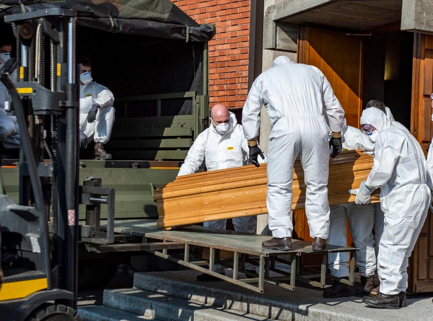 U Bergamu ne mogu da postignu da sahrane sve mrtve