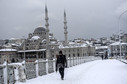 TURKEY-WHEATHER-SNOW-STORM