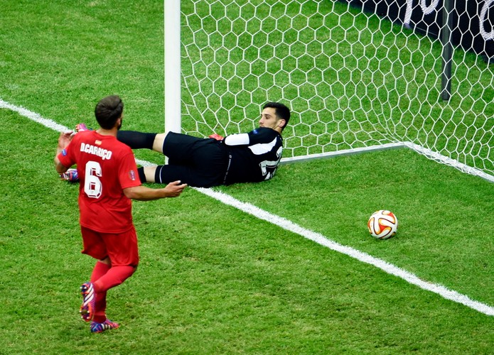 Grzegorz Krychowiaka w barwach Sevilli wygrał Ligę Europy