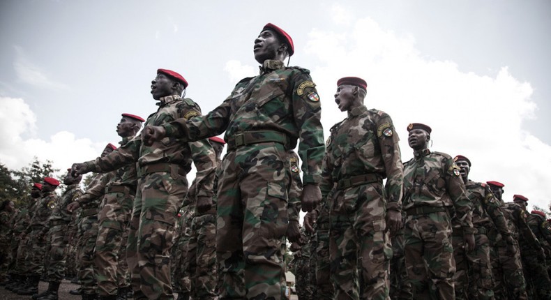 Top 5 African countries with the highest reserve military manpower