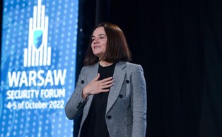 Cichanouska: Białoruska armia nie zaatakuje Ukrainy. My, opozycjoniści jesteśmy tego pewni