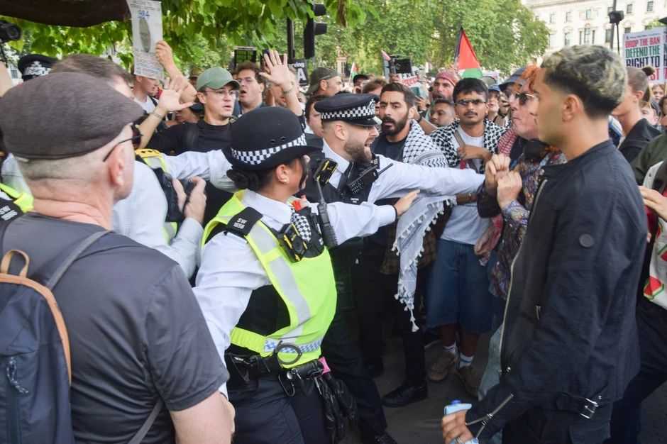 Hapšenja demonstranata u Londonu