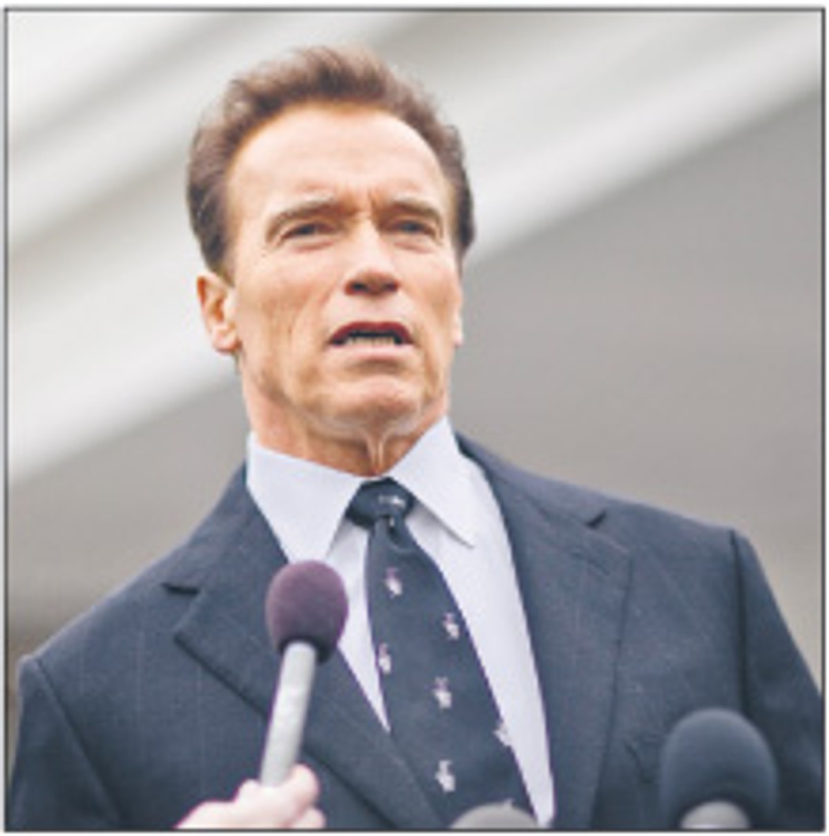 Arnold Schwarzenegger gotów jest ubiegać się o stanowisko prezydenta Unii Europejskiej po odejściu Hermana Van Rompuya, Fot. Bloomberg