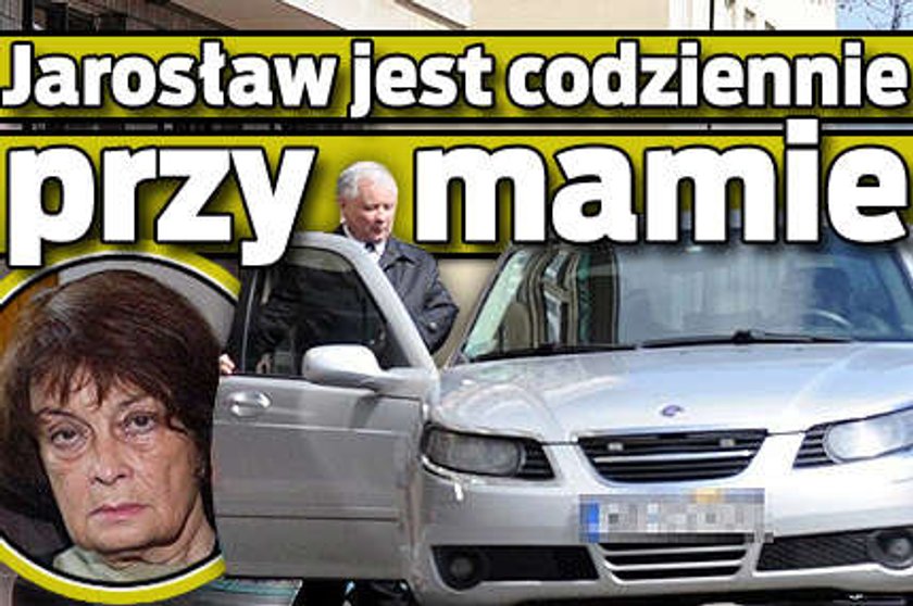 Jarosław jest codziennie przy mamie