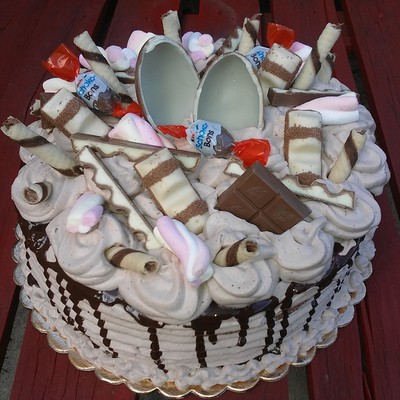 Kinder csokis torta