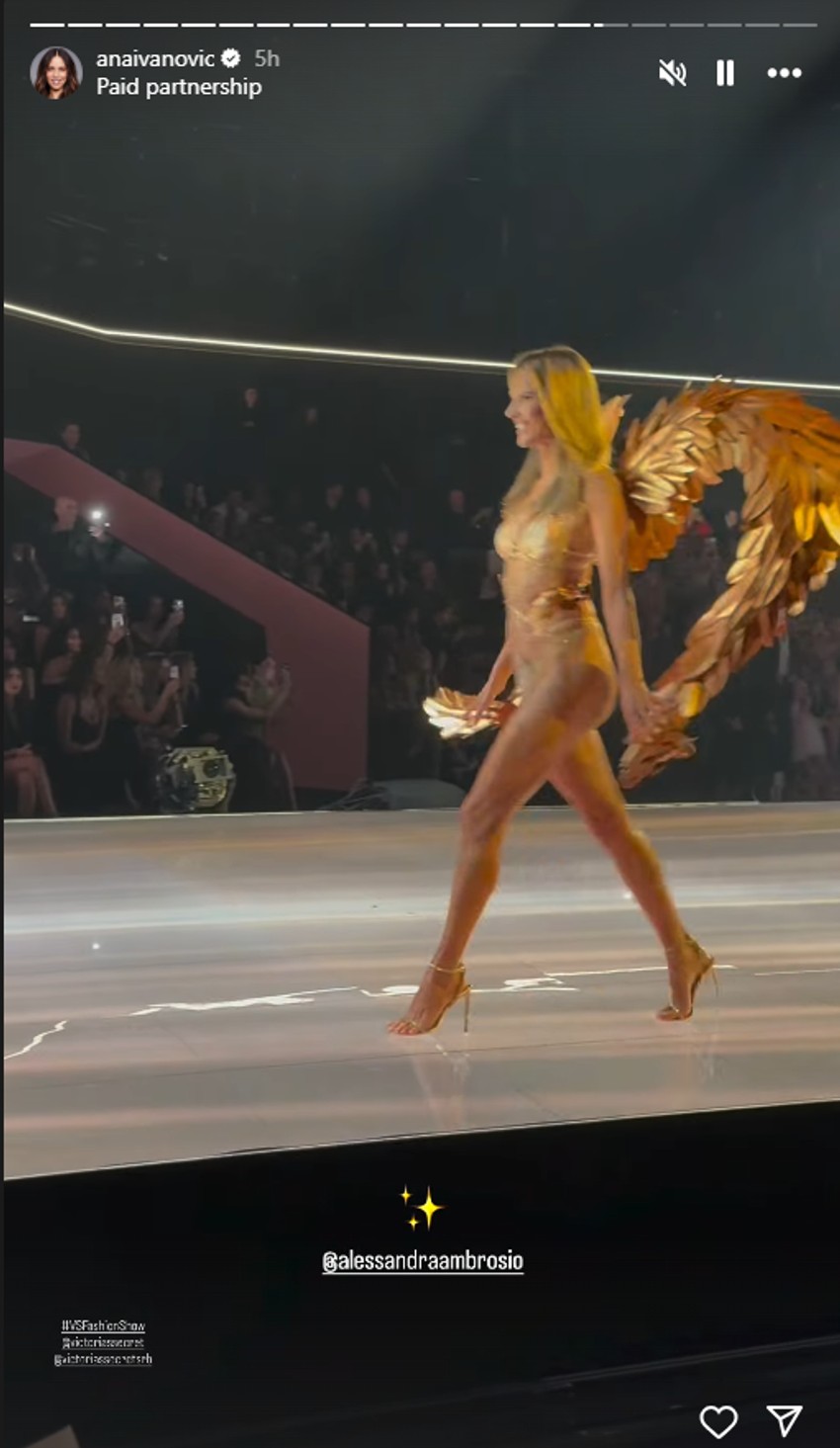 Ana Ivanović na reviji