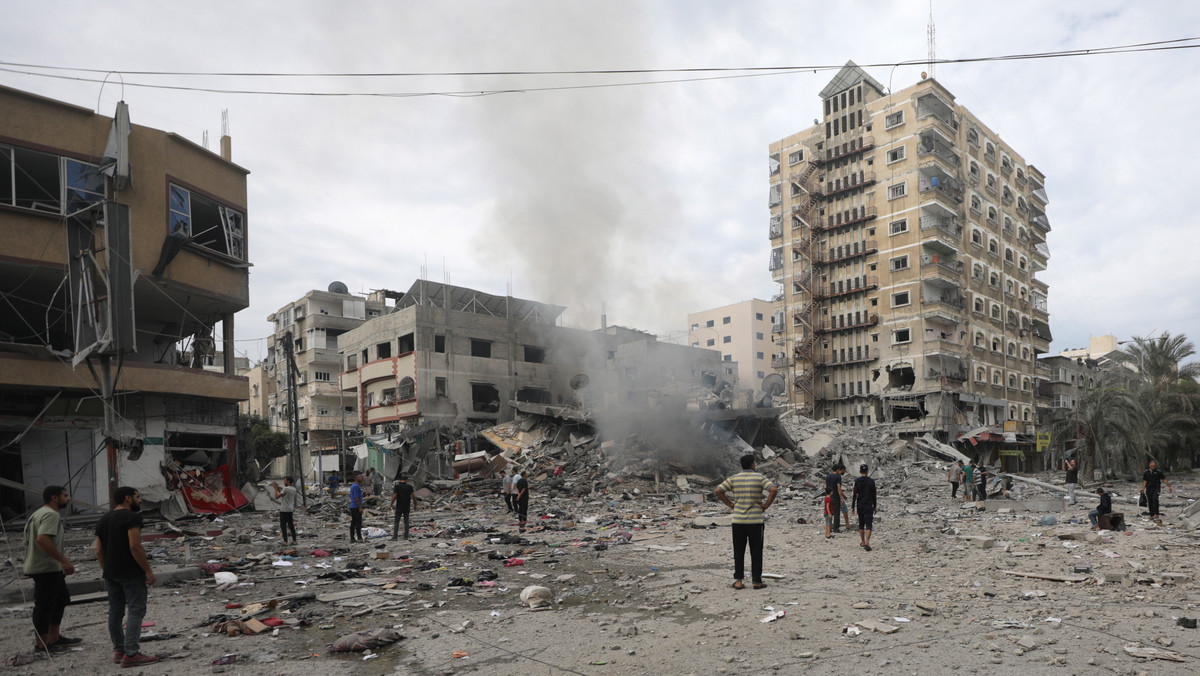 Teleinformatyczna blokada Strefy Gazy. "Przykrywka dla masowych okrucieństw"