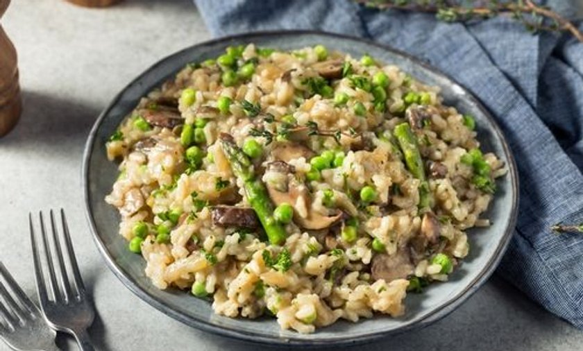 Risotto ze szparagami