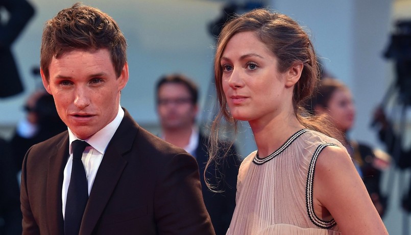 Eddie Redmayne z żoną Hannah Bagshawe