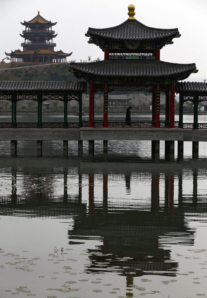 CHINA OLD SUMMER PALACE REPLICA (Replica of Old Summer Palace built in eastern China)