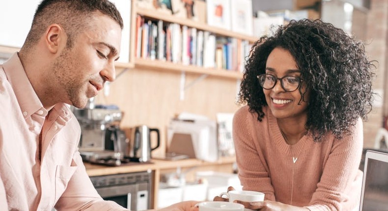 Building a healthy relationship with money can be very difficult as a couple.Getty Images