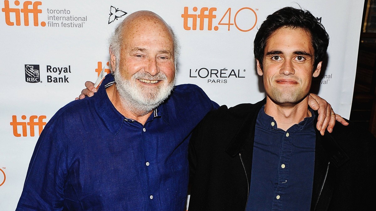 Rob Rajner sa sinom Nikom