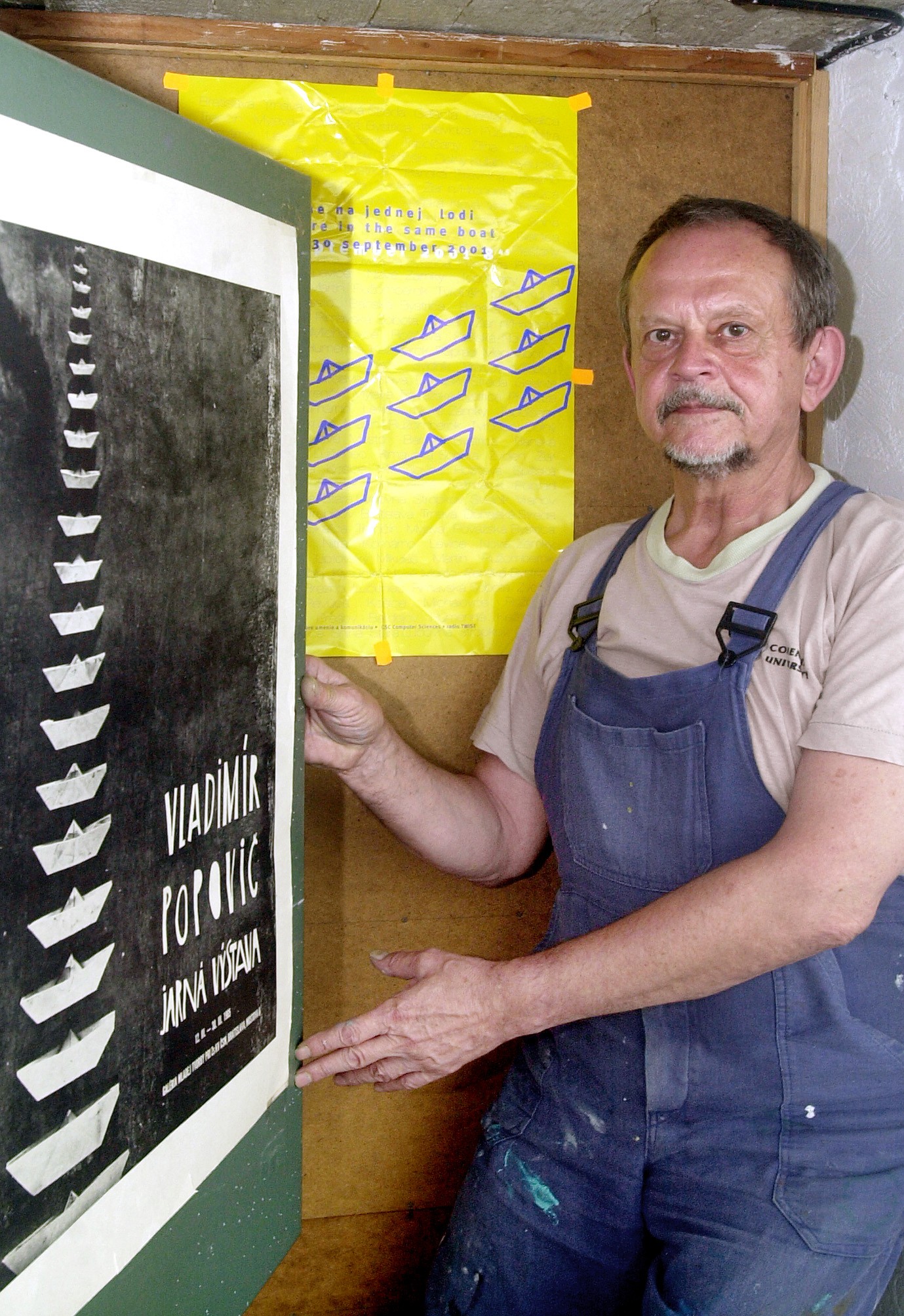 Vo veku 85 rokov zomrel maliar a výtvarník Vladimír Popovič. 
