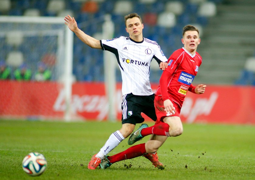 Legia wygrywa wyjazdowe spotkanie w Pucharze Polski 4:1