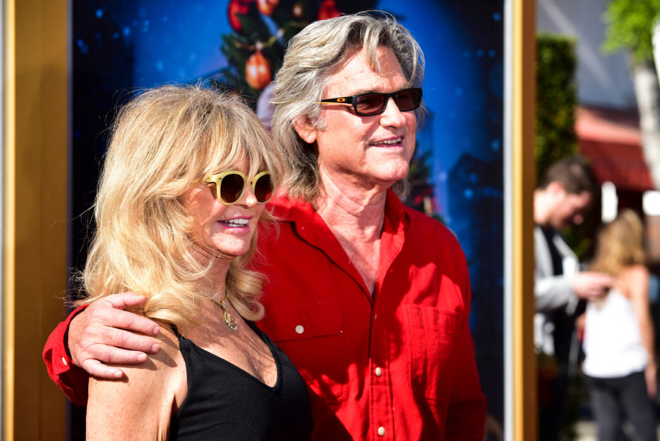 Goldie Hawn i Kurt Russell w 2018 roku