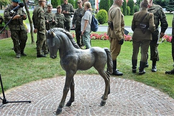 Pomnik Małej Kasztanki w Miechowie