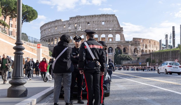 Italija policija, ilustracija