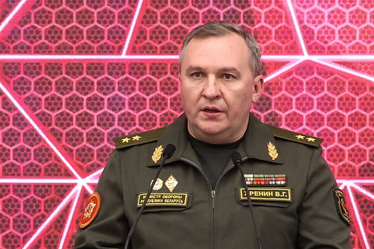 Wiktor Chrenin, szef białoruskiego MON