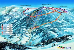 Slalomem u podnóża Śnieżki