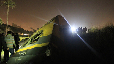 15 zabitych, 103 rannych w katastrofie pociągu wojskowego w Egipcie