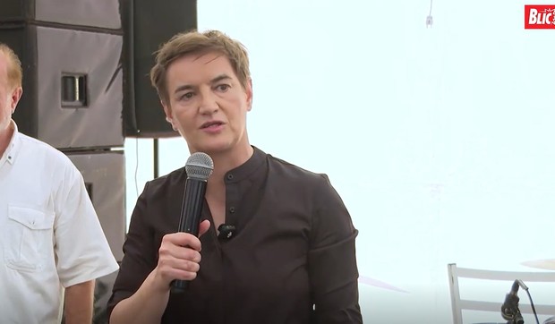 Ana Brnabić u Leštanima