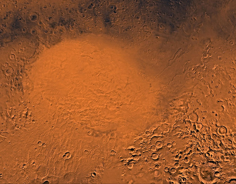 Hellas Planitia - średnica 2300 km