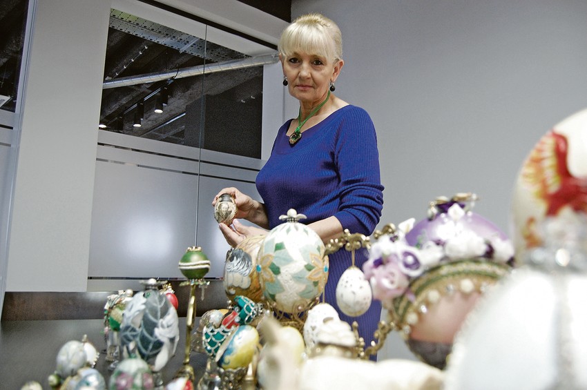 "Moje najdragocenije jaje je sa oslikanim Mojsijem, koje je odabrala moja pokojna ćerka Ana", kaže Branka