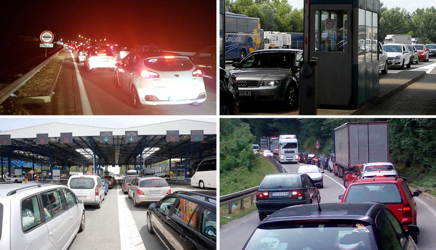 Gužve na graničnim prelazima