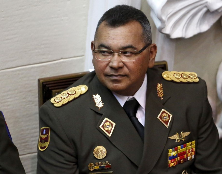Nestor Reverol, then general commander of the Venezuelan national guard, at the annual state of the nation address by President Nicolas Maduro at the National Assembly in Caracas.