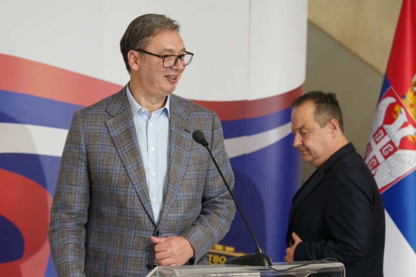 Aleksandar Vučić i Ivica Dačić
