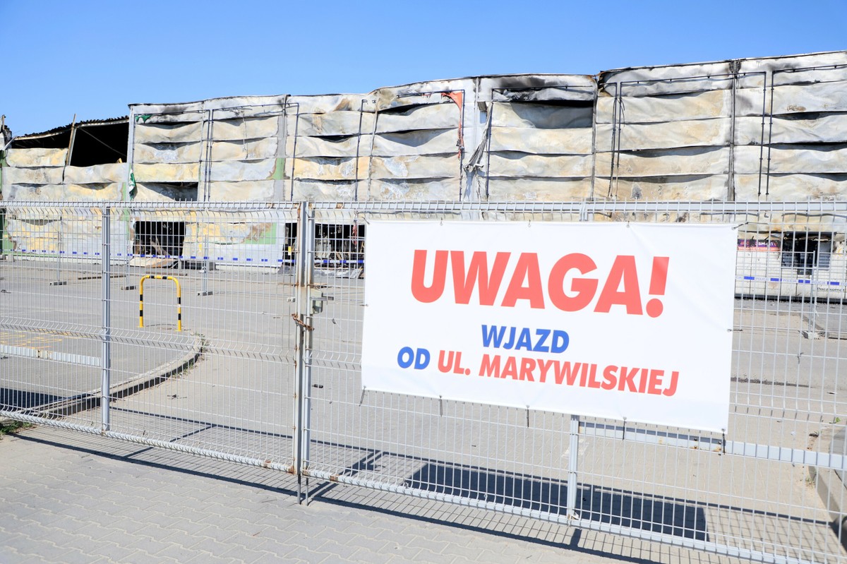 Wyrok w sprawie podpalenia hali przy Marywilskiej. Trzech Ukraińców skazanych