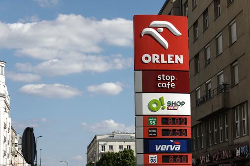 Stacja Orlen. Ceny paliw